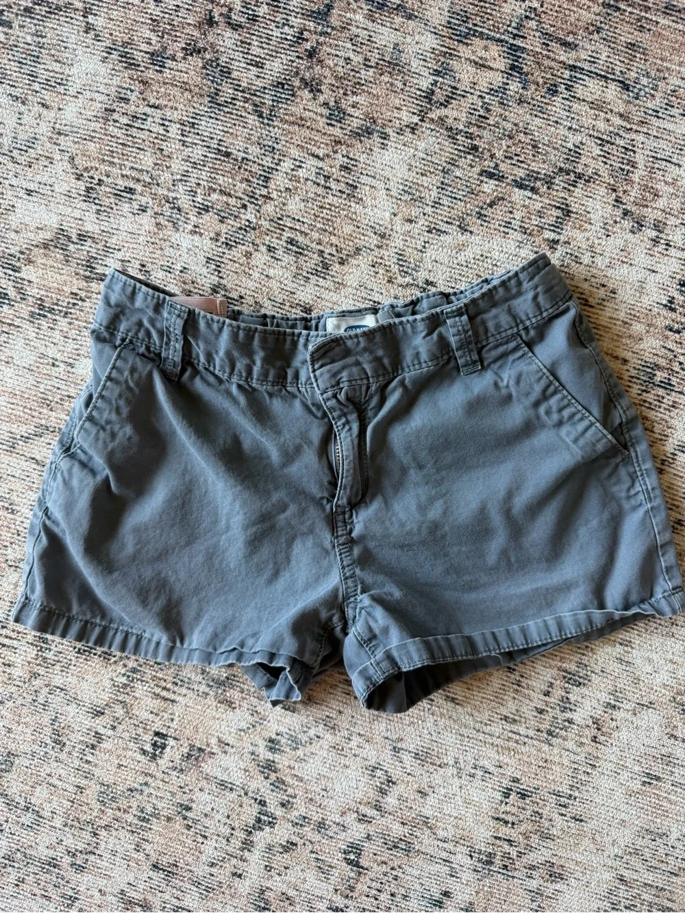 Old Navy Girls Charcoal Gray Casual Shorts